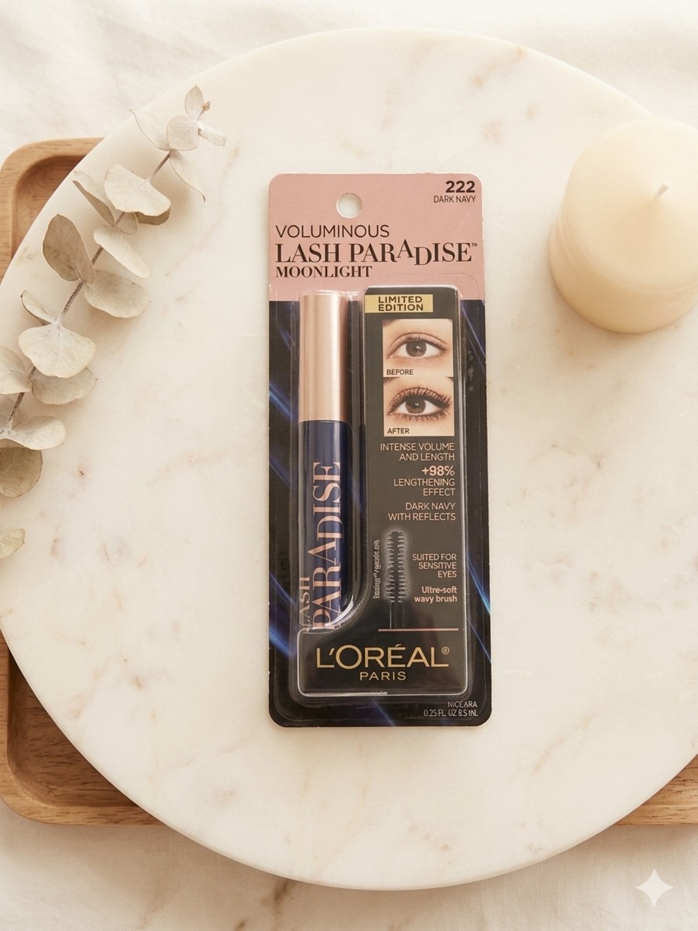L’Oréal Paris Voluminous Lash Paradise Moonlight Mascara — Dark Navy 222